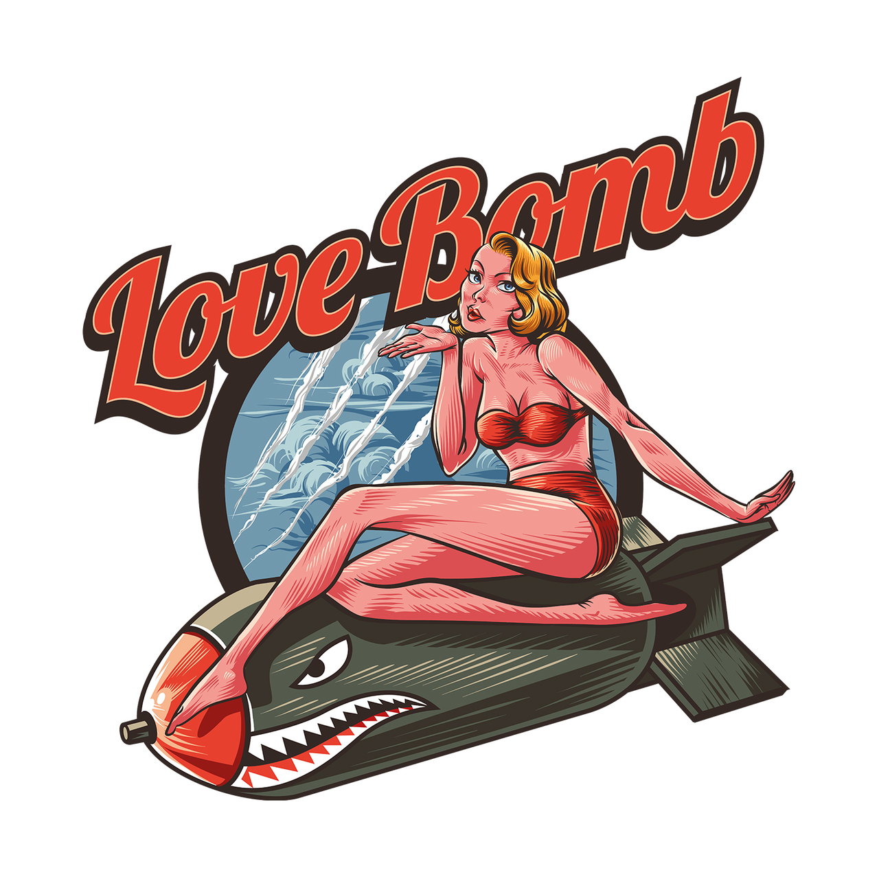 T-SHIRT LOVE BOMB