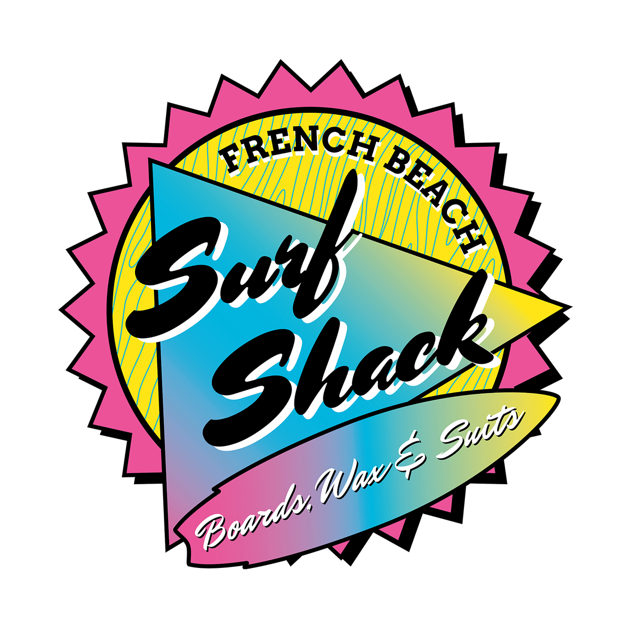 T-SHIRT SURF SHACK FRENCH BEACH
