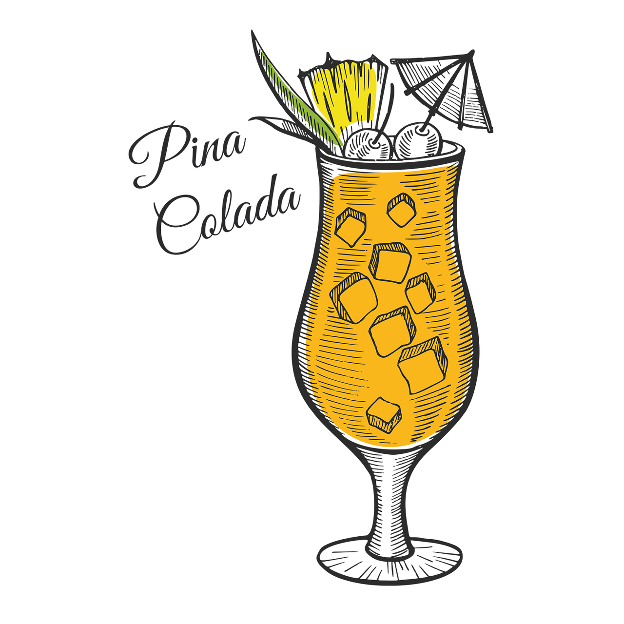 T-SHIRT TEAM PINA COLADA