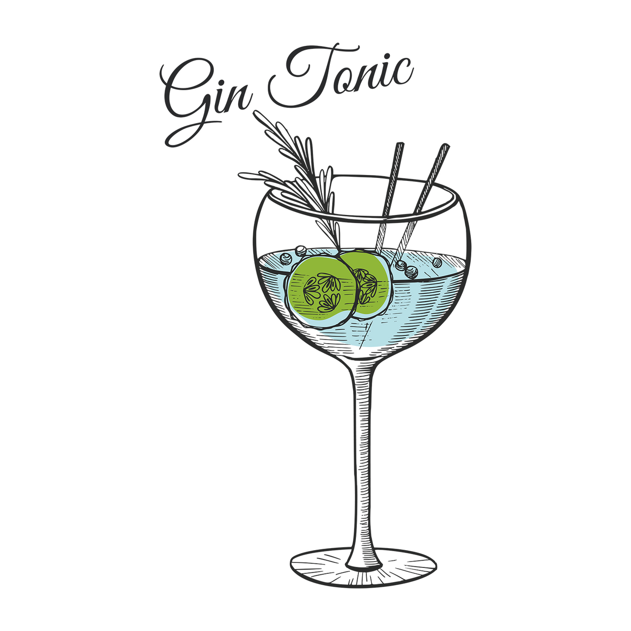 T-SHIRT TEAM GIN TONIC