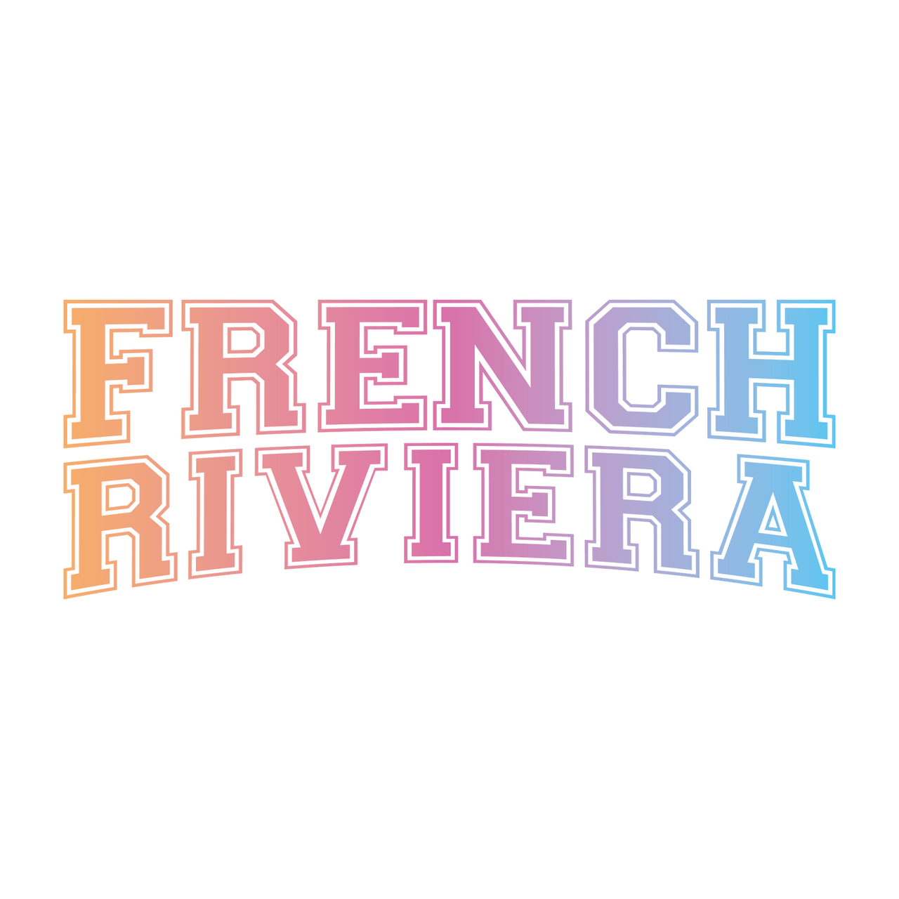 T-SHIRT FRENCH RIVIERA BIO