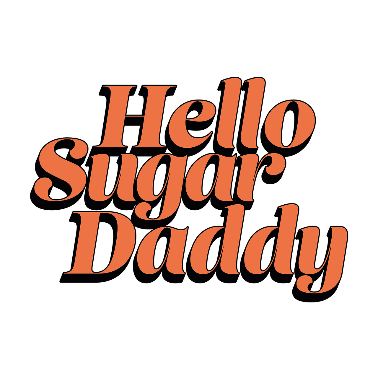 T-SHIRT HELLO SUGAR DADDY