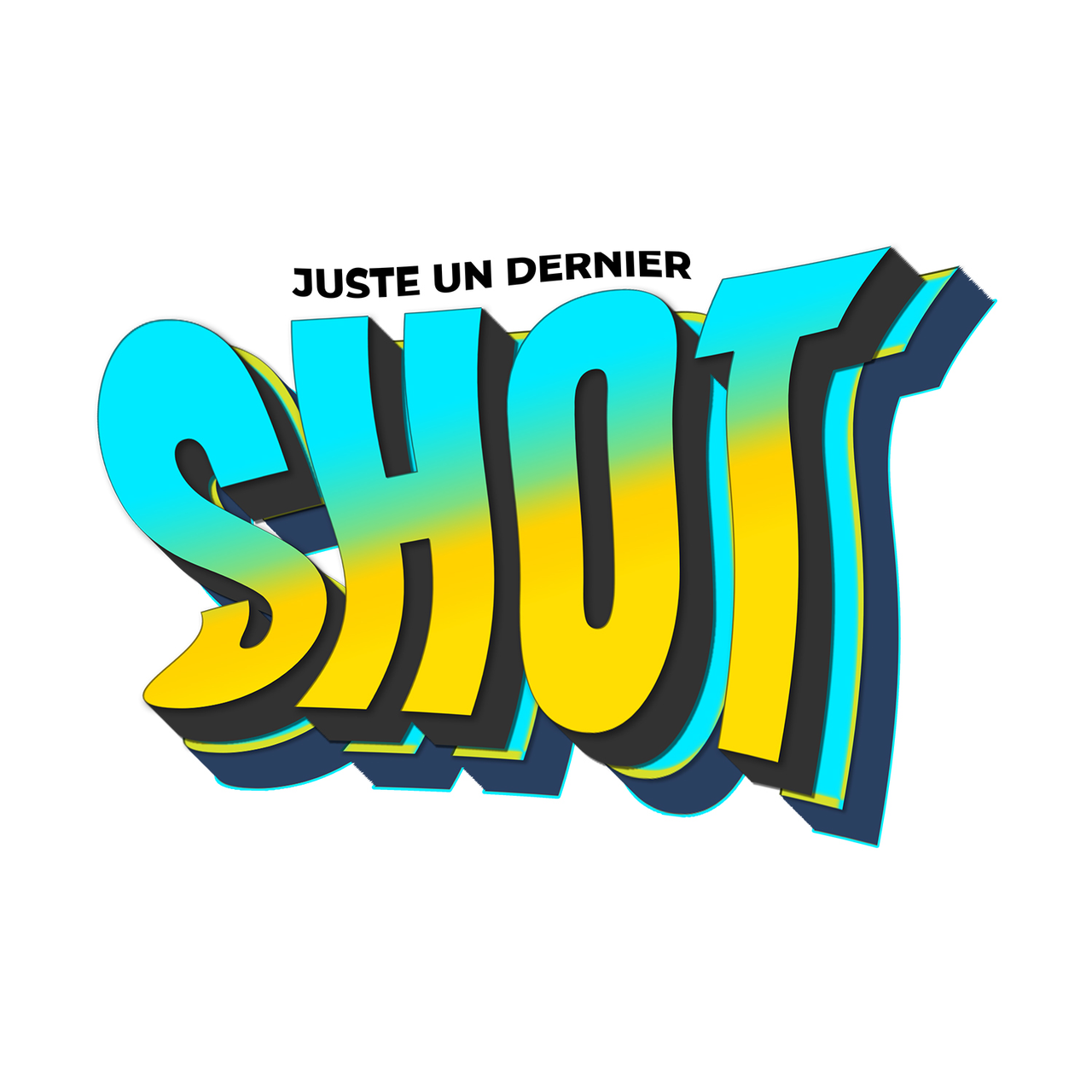 T-SHIRT JUSTE UN DERNIER SHOT