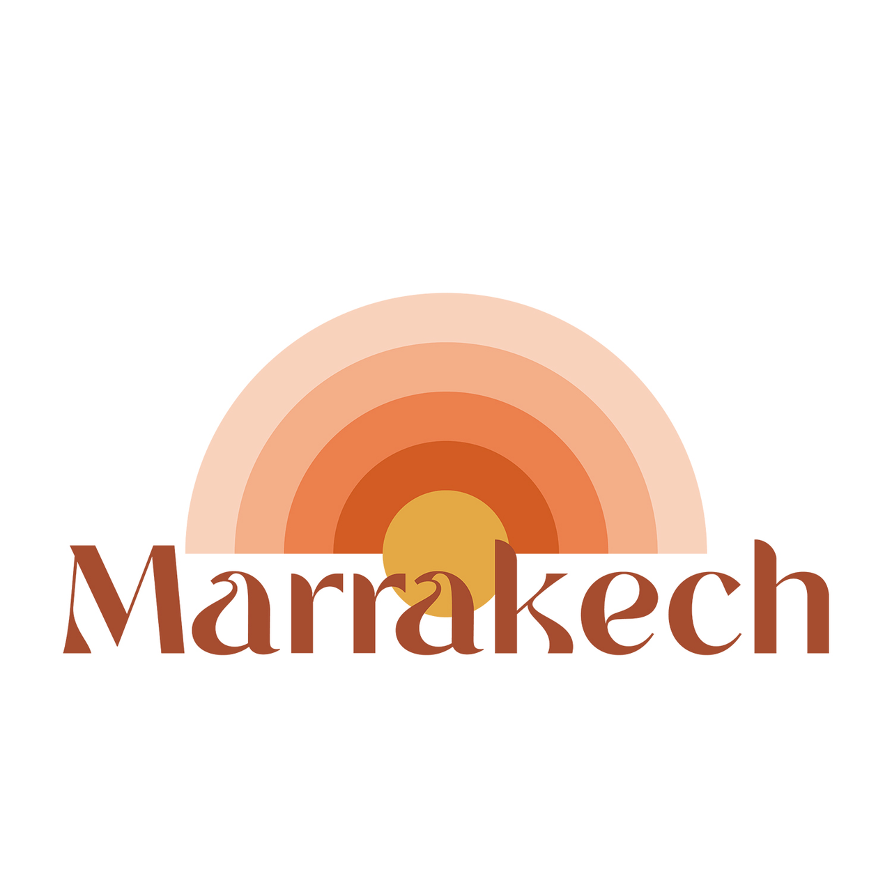 T-SHIRT MARRAKECH SUN