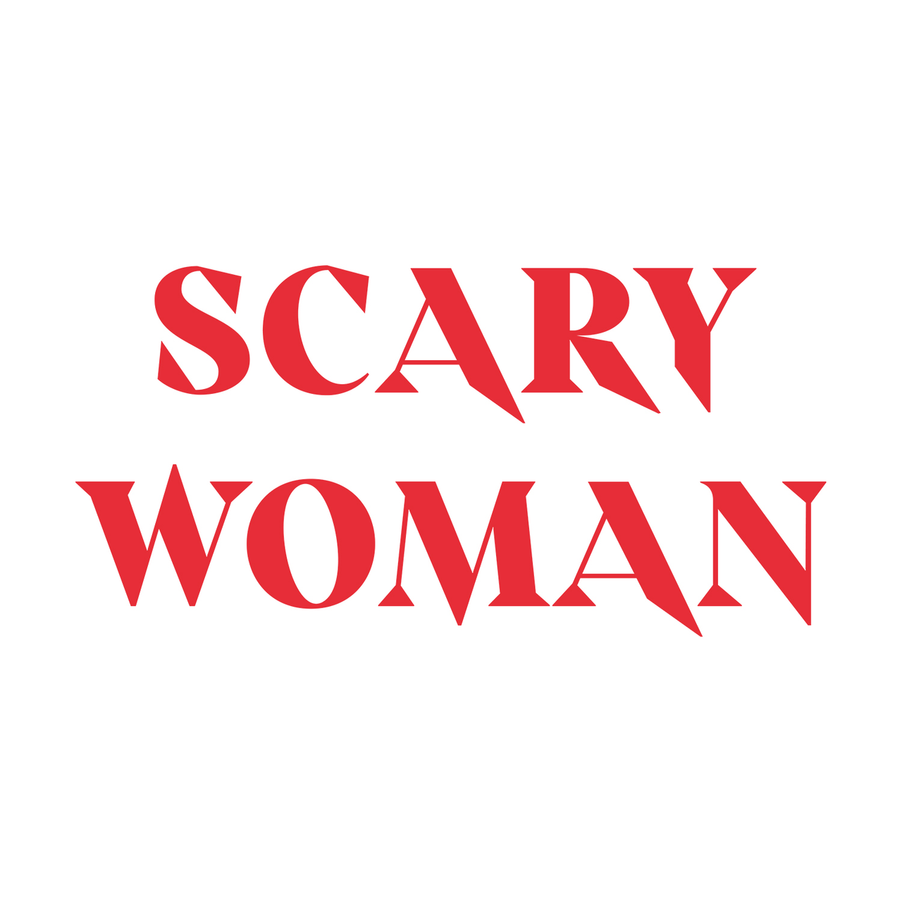 T-SHIRT SCARY WOMAN