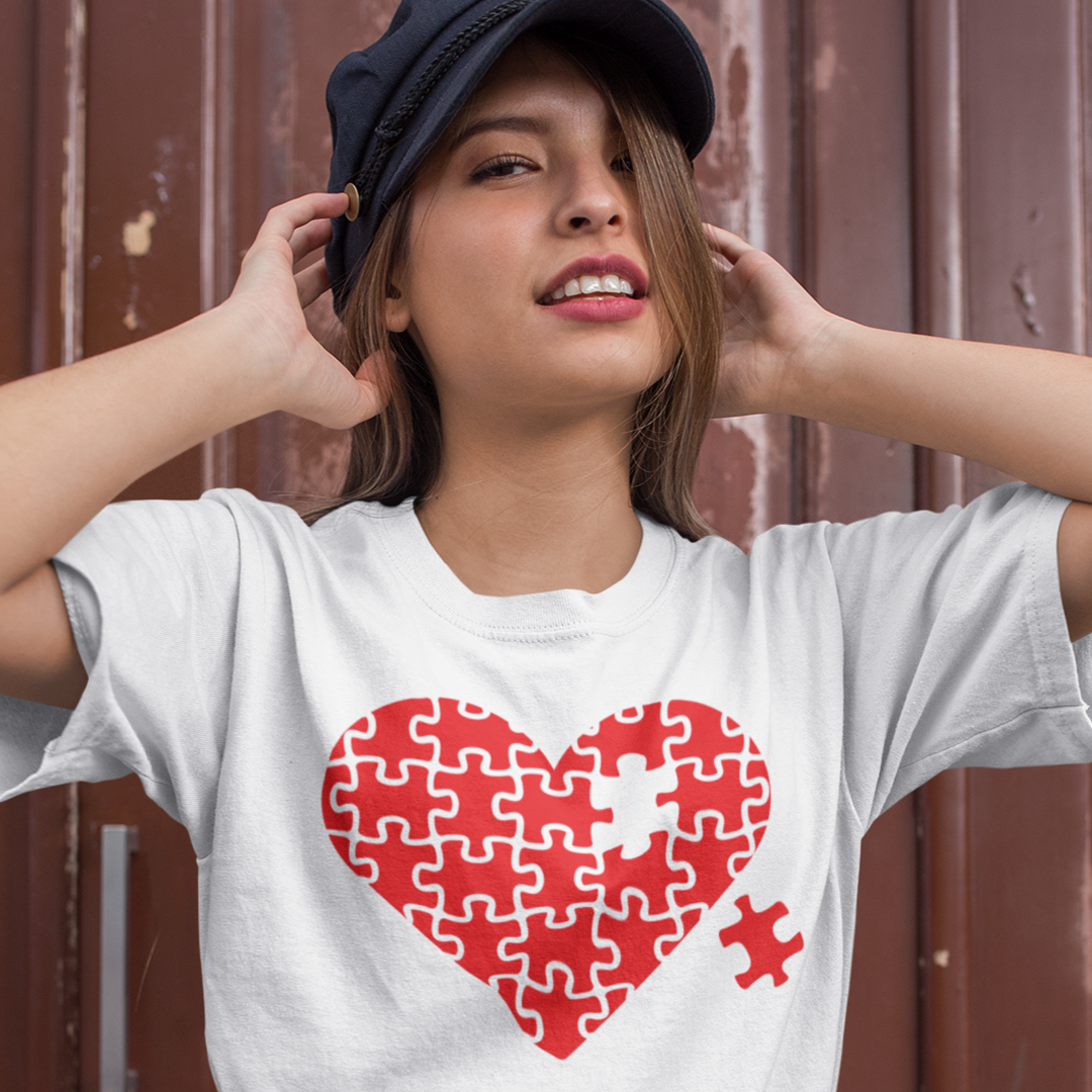 T-SHIRT HEART PUZZLE