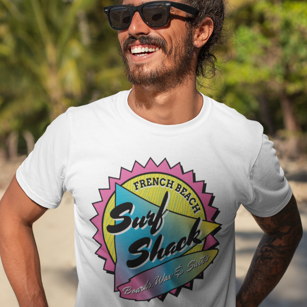 T-SHIRT SURF SHACK FRENCH BEACH