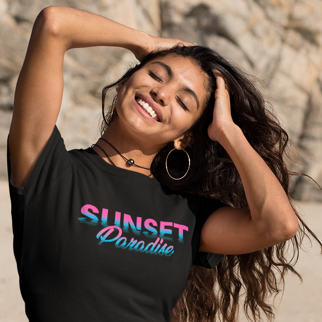 T-SHIRT SUNSET PARADISE